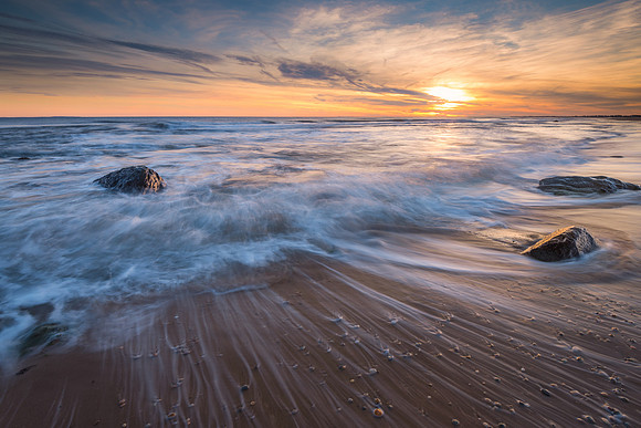 As Beach Pebbles Get Smooth